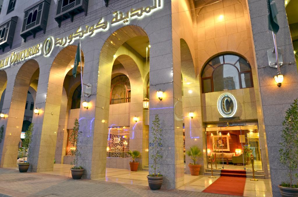 Al Madinah Concorde Hotel Medina Exterior foto